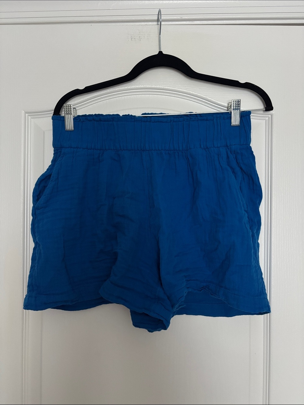 Sonoma Royal Blue High-Waist Relaxed Shorts